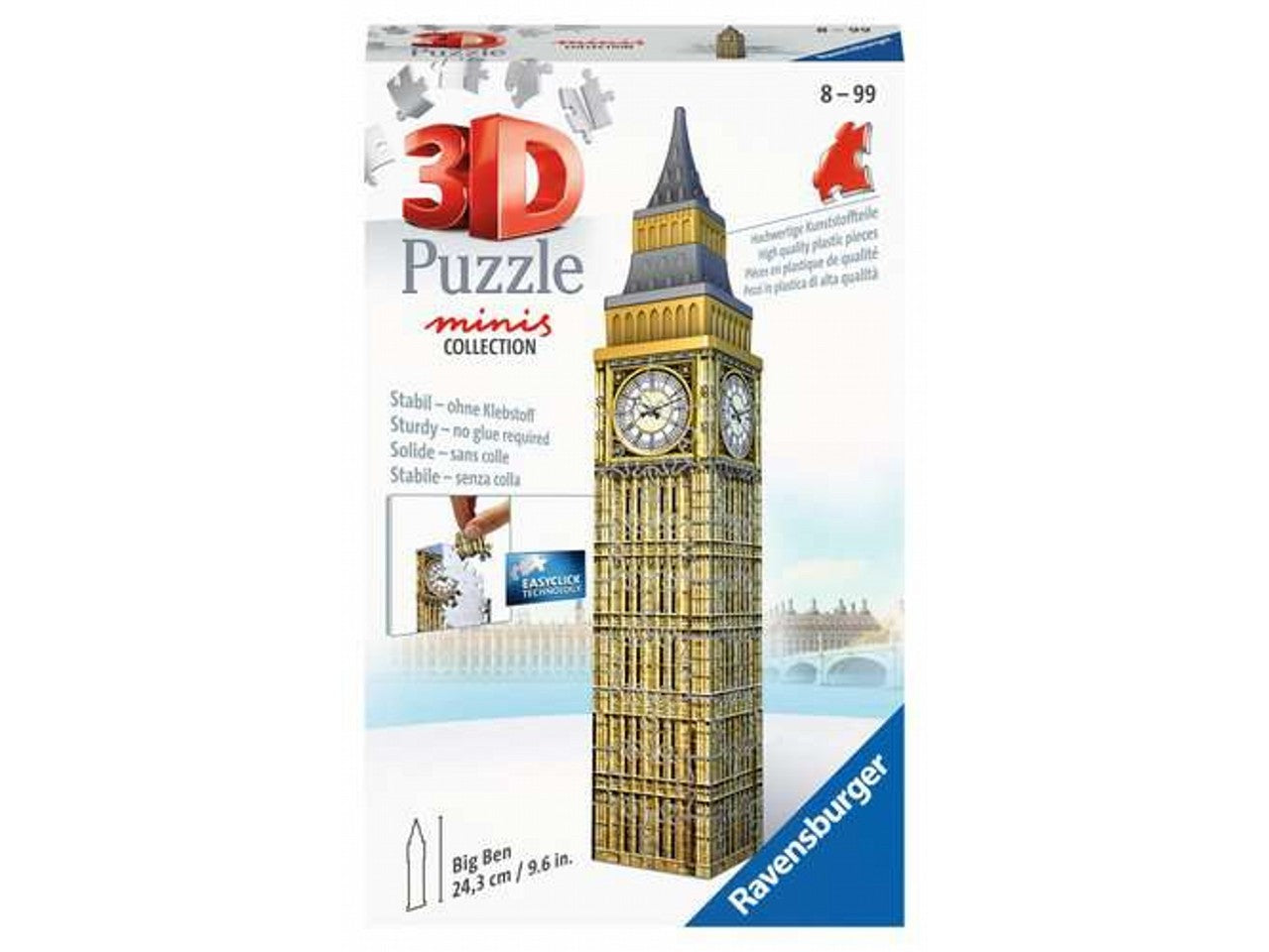 Mini puzzle 3d big ben 11246