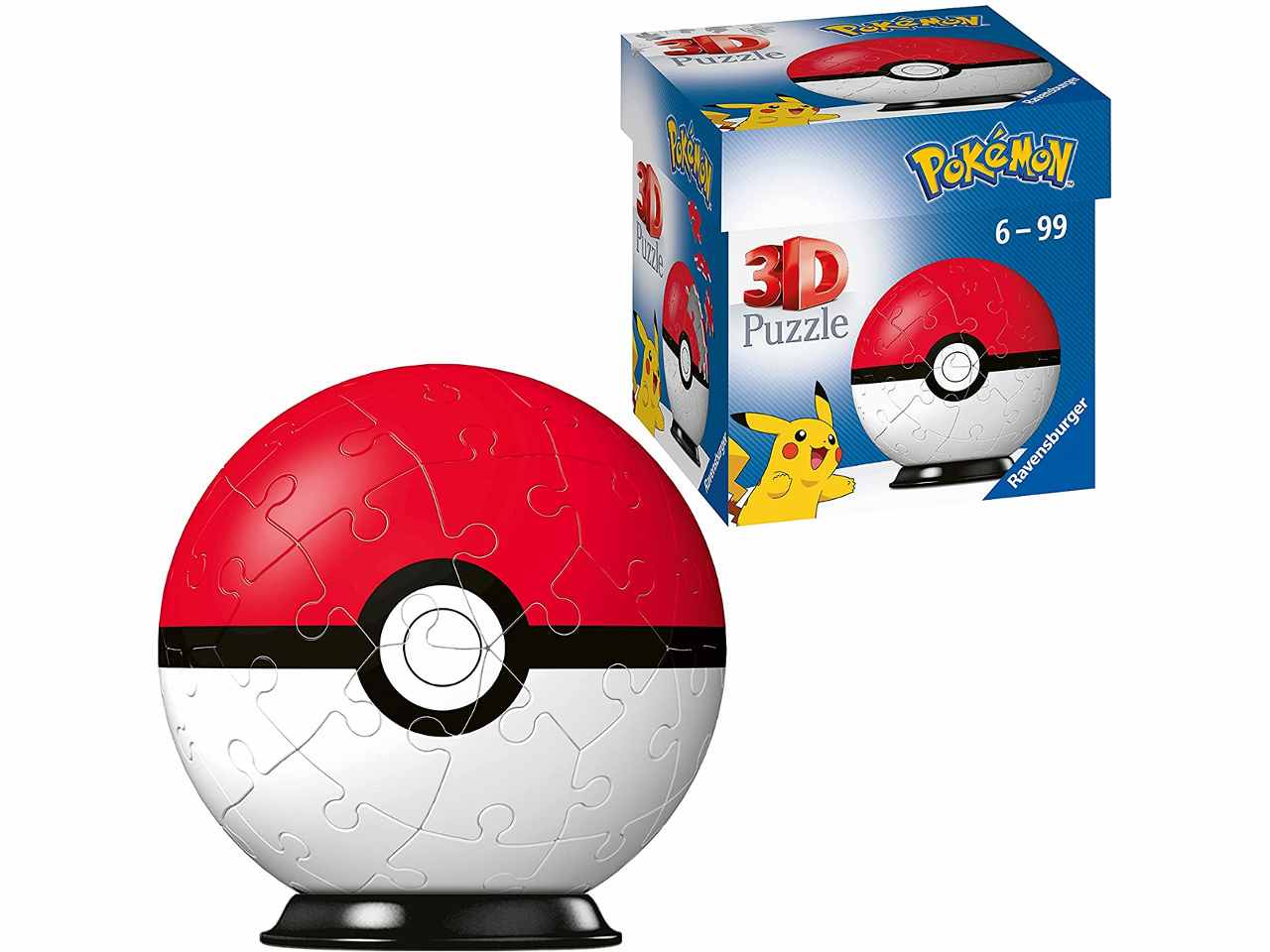 Puzzleball 3d pokeball rossa 11256 2