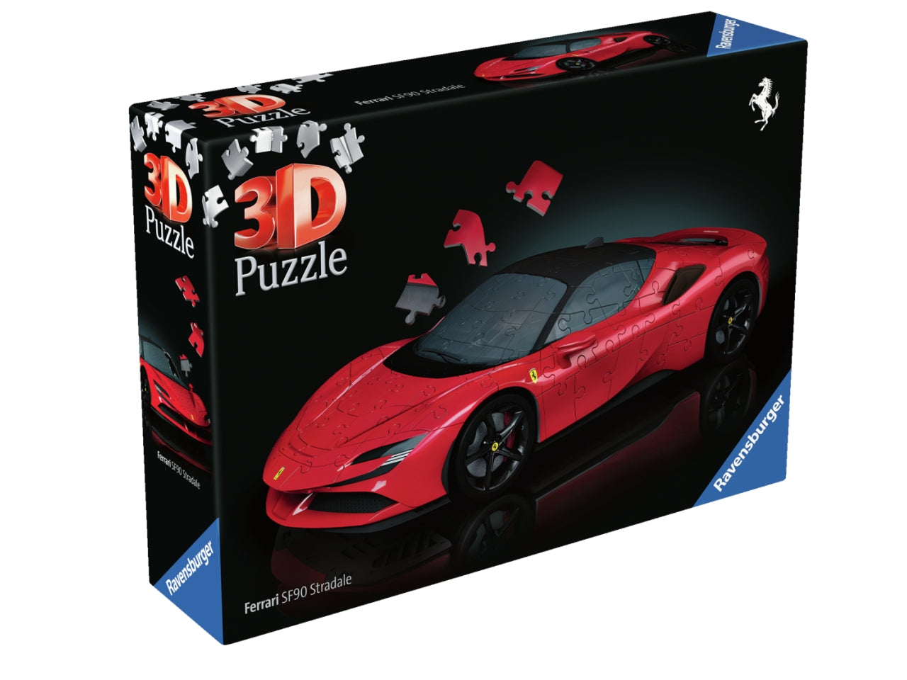 Puzzle 3D Ferrari sf 90 stradale, scala 1:18 per ragazzi di 8+ anni - Ravensburger