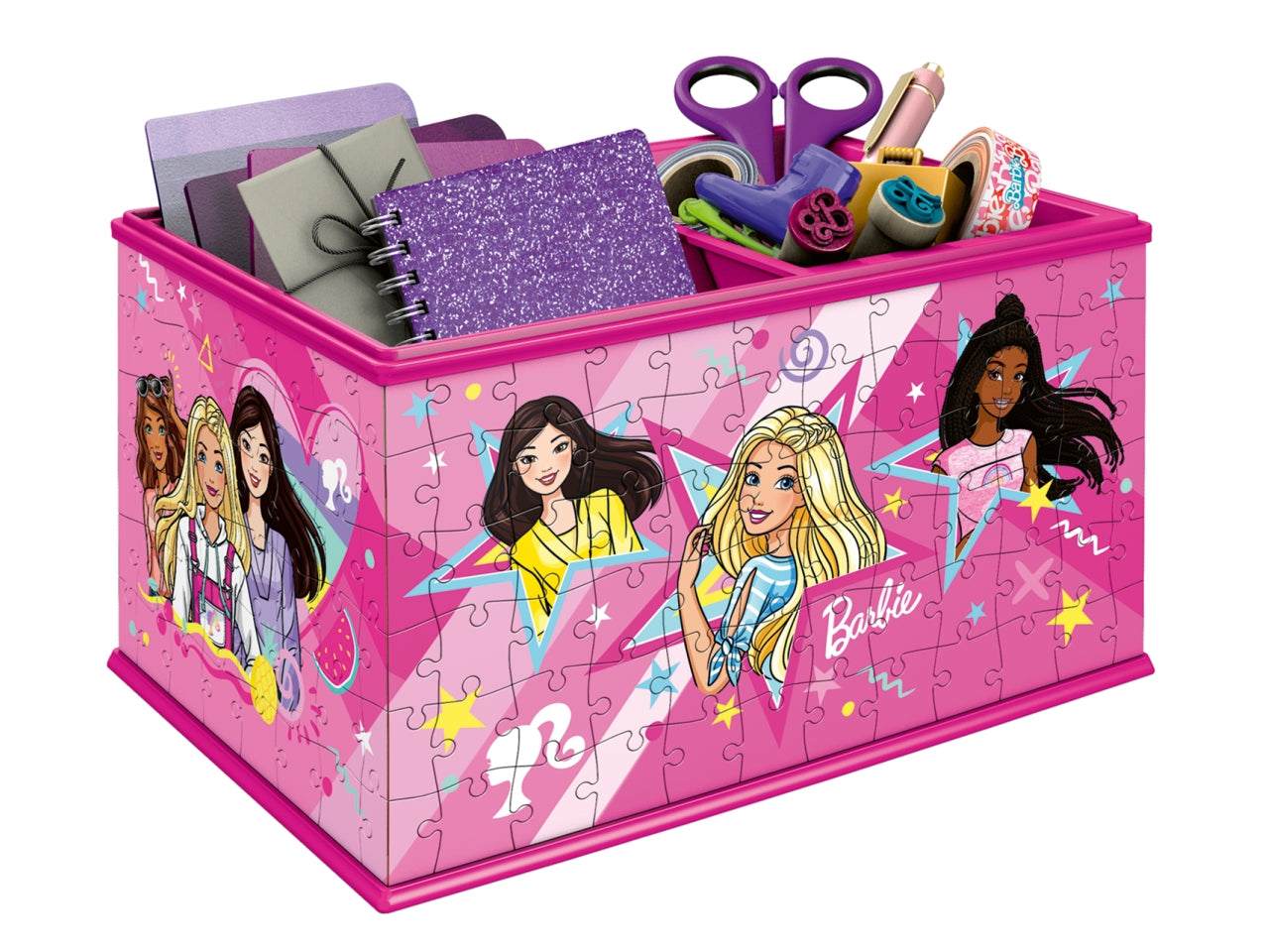 Puzzle 3d di barbie