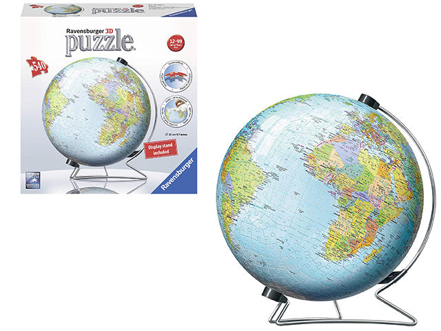 Puzzle 3d globo 540 pezzi 12436 7