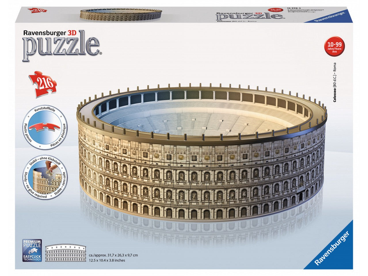 Puzzle 3d midi colosseo 12578