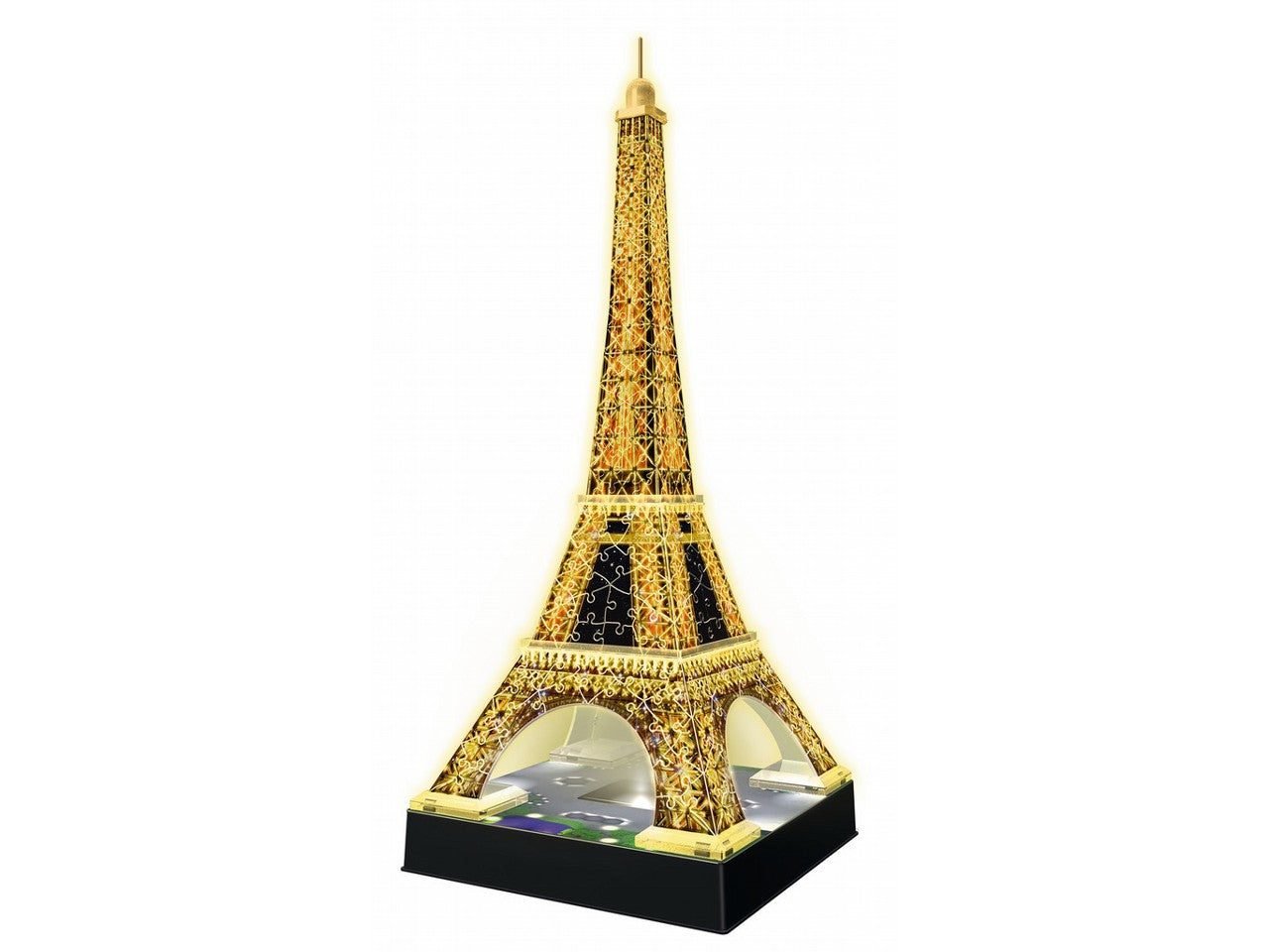 Puzzle 3d tour eiffel c/luce 12579