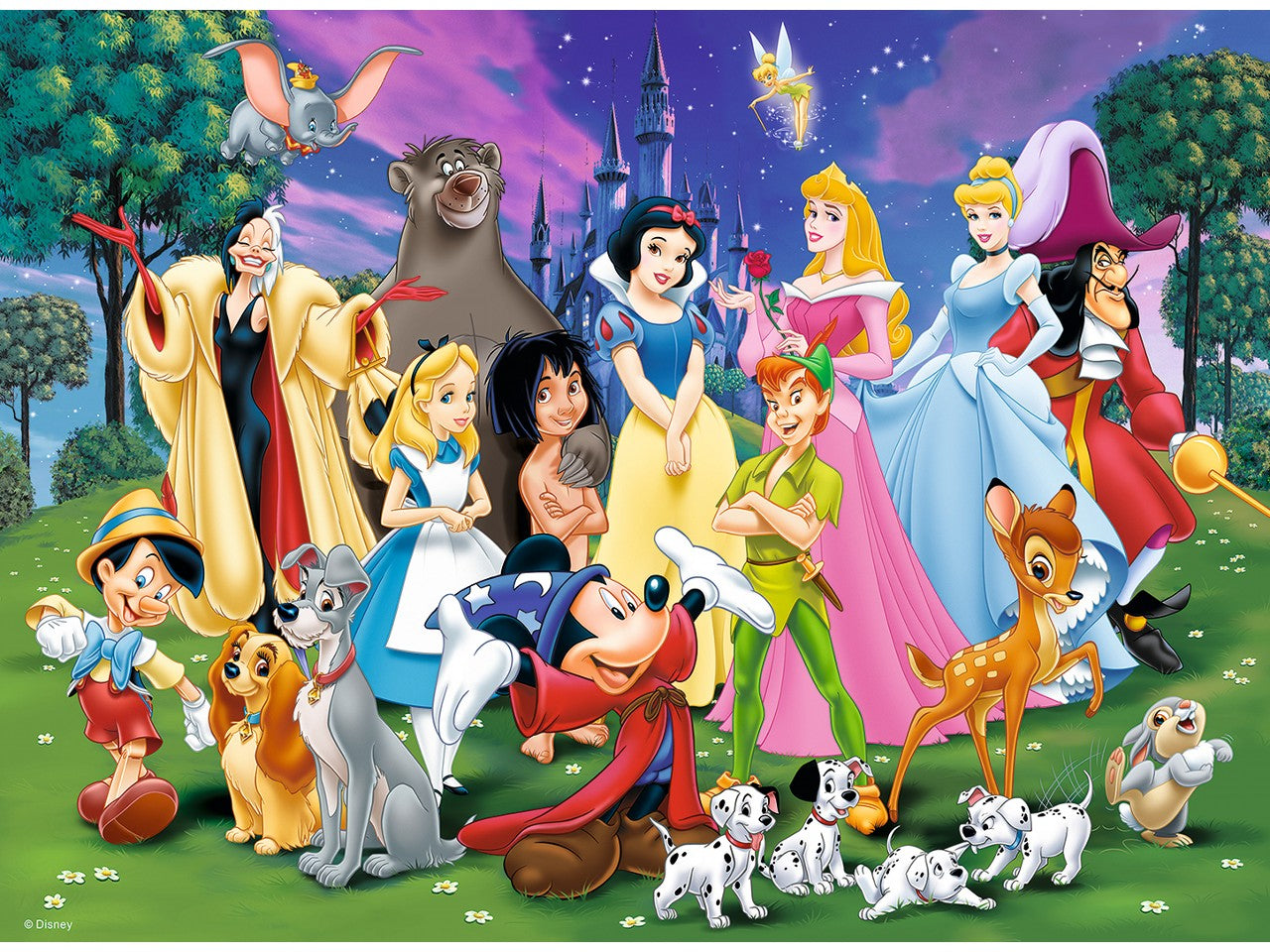 Puzzle 200pz xxl amici disney 12698 9