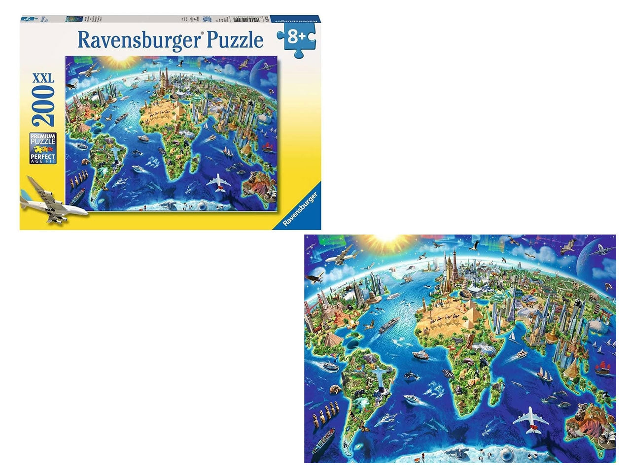 Puzzle Vista dall'alto, 200 Pezzi XXL, Età Raccomandata 8+ Anni - Ravensburger