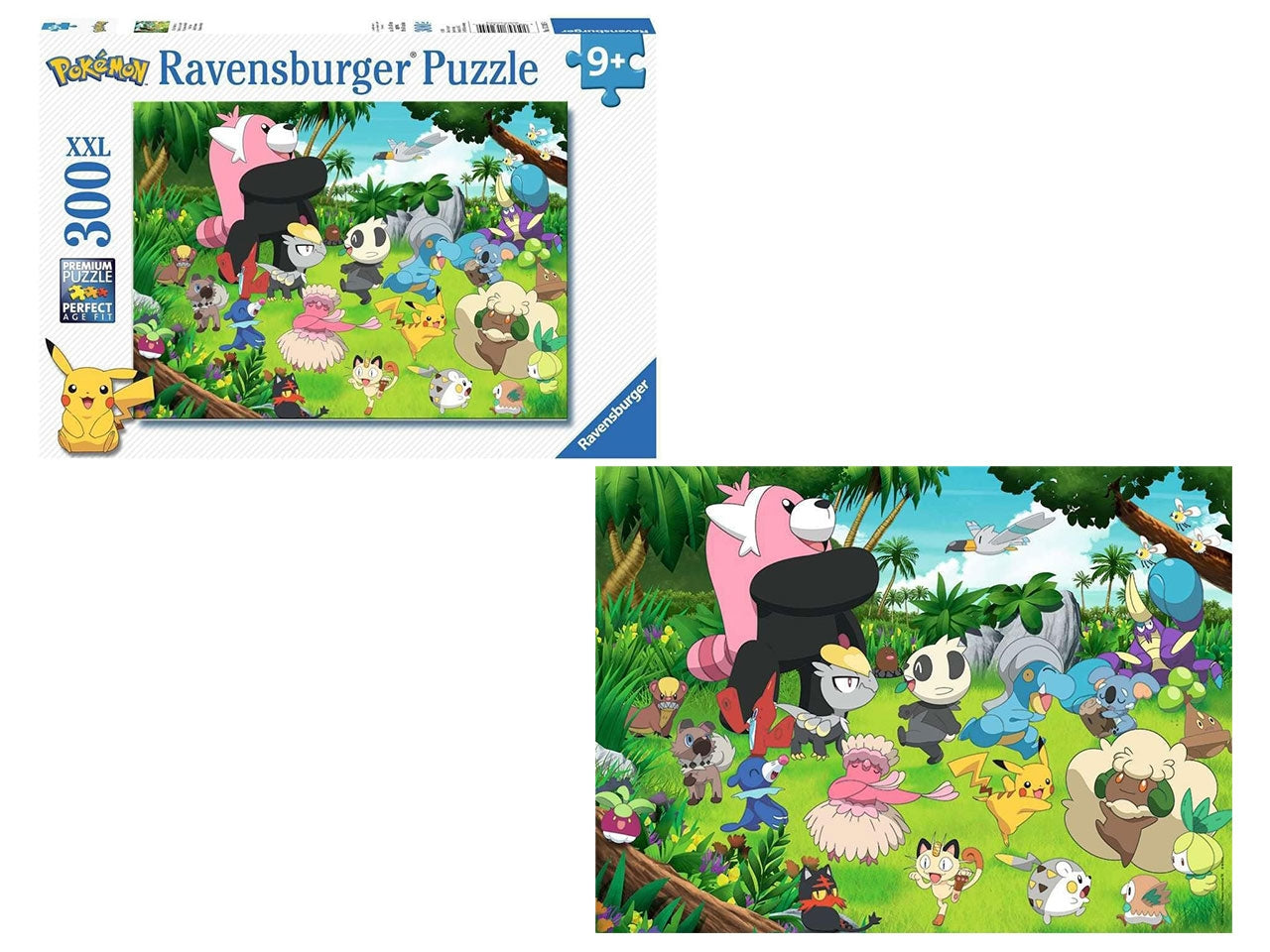 Puzzle 300 Pezzi XXL Pokémon, Idea Regalo per Bambini 9+ Anni, Gioco Educativo - Ravensburger