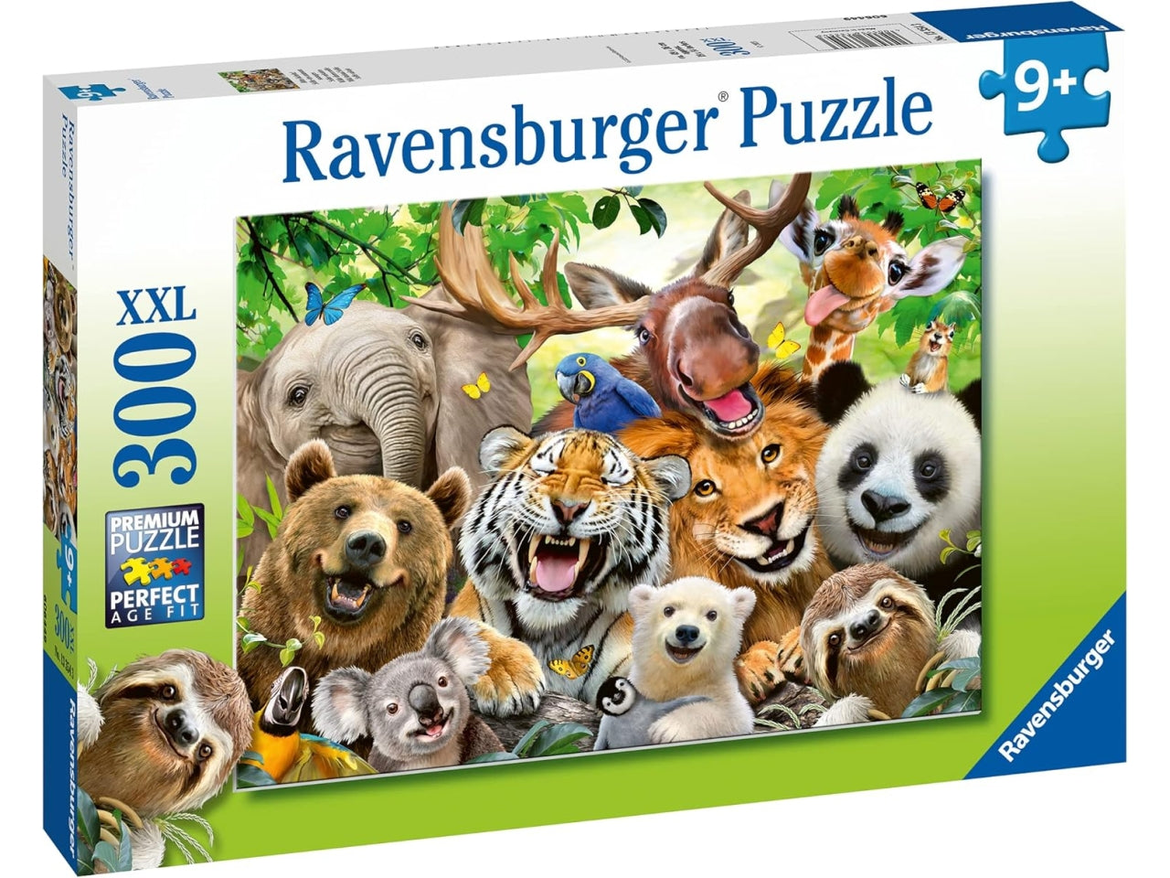 Puzzle Selfie selvatico, 300 Pezzi XXL, Età Raccomandata 9+ Anni - Ravensburger