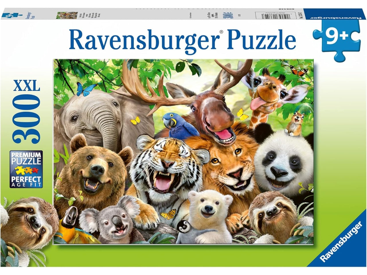 Puzzle Selfie selvatico, 300 Pezzi XXL, Età Raccomandata 9+ Anni - Ravensburger