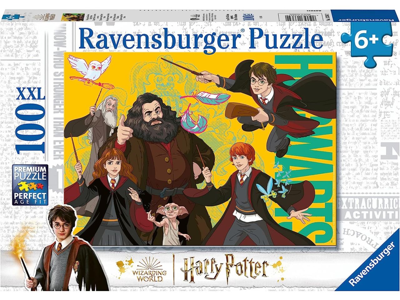 Puzzle harry potter 100 pezzi xxl