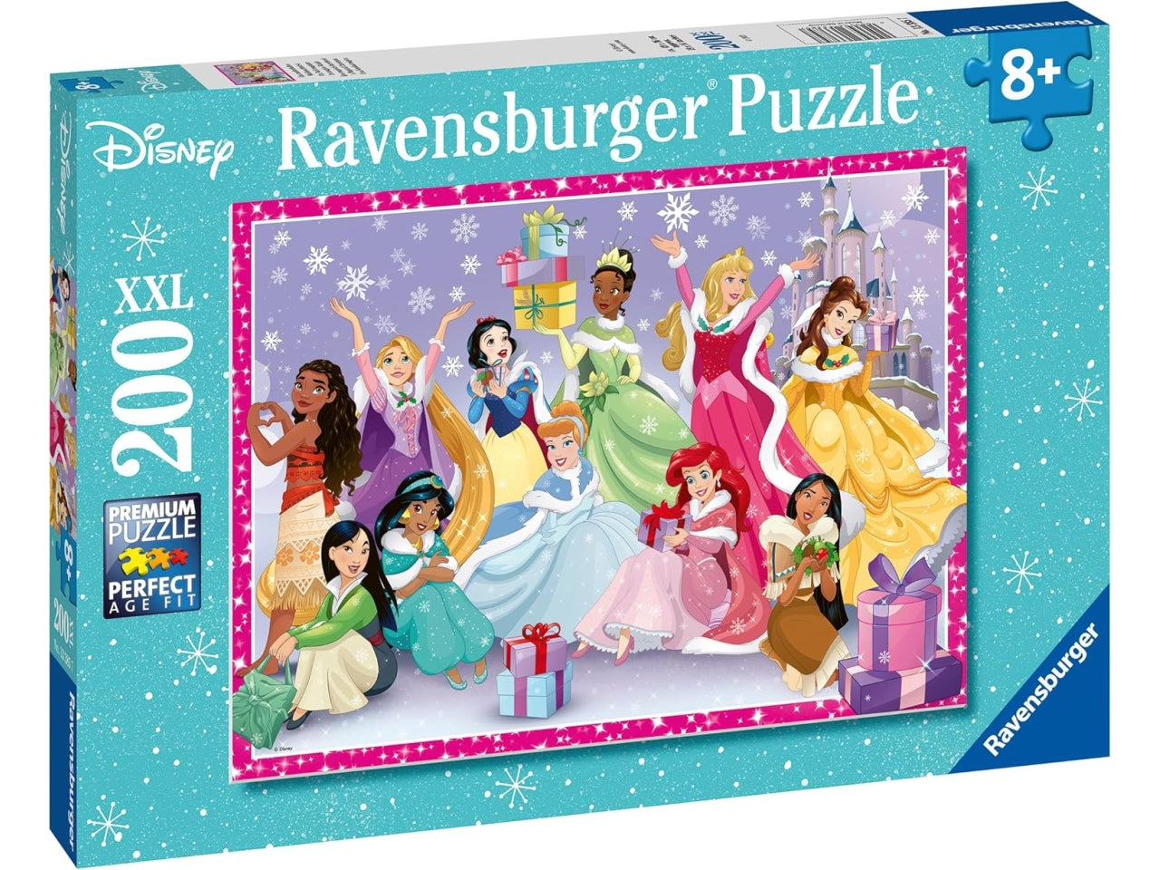 Puzzle 200 pezzi XXL Principesse Disney, Idea Regalo Natale per Bambini 8+ Anni, Gioco Educativo - Ravensburger