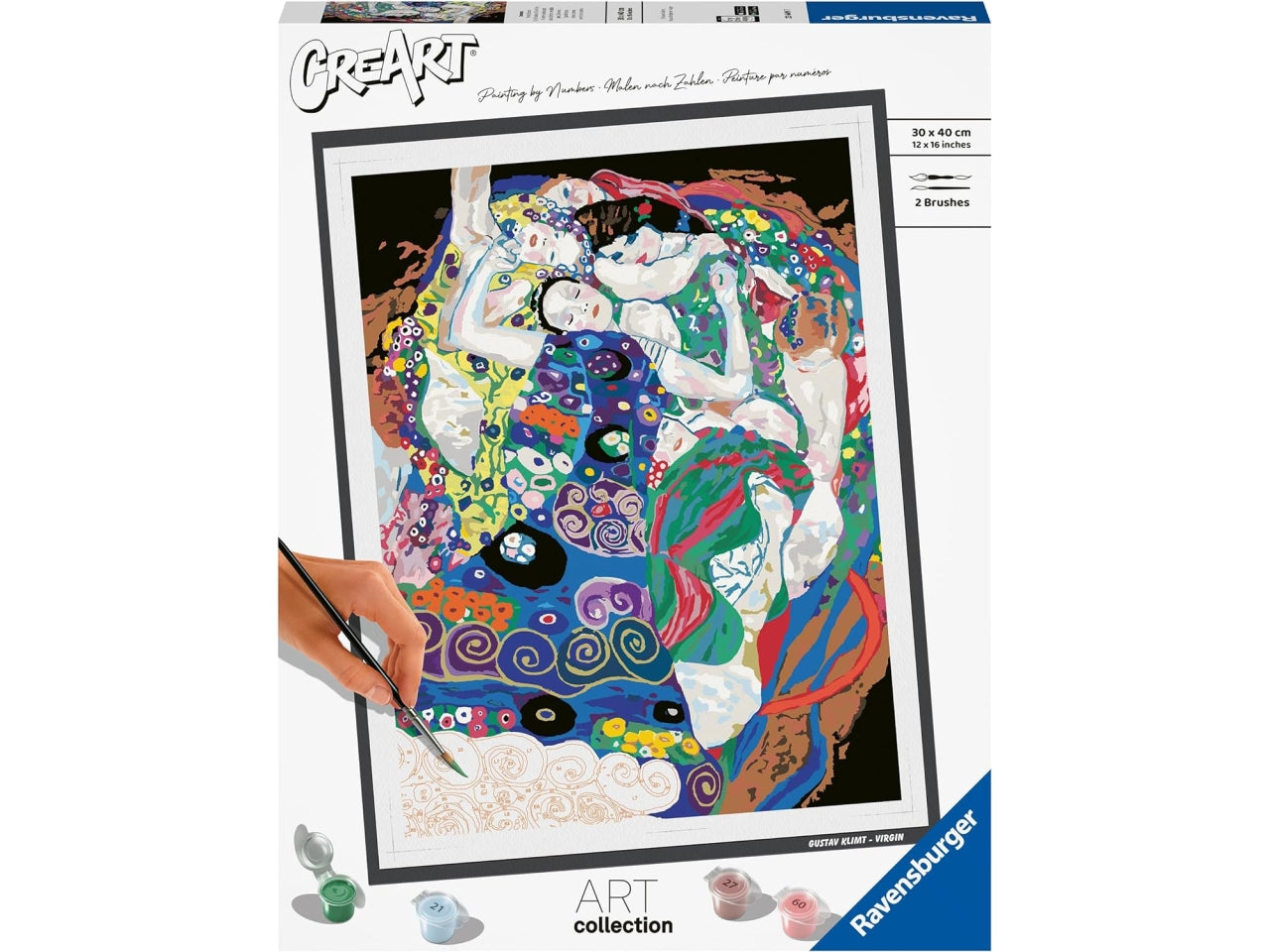 Creart adulto klimt, la vergine
