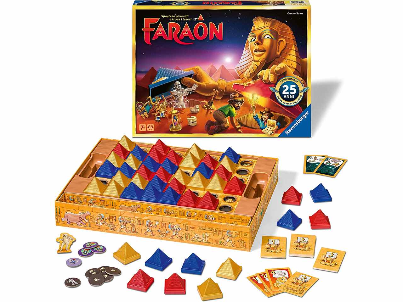 Gioco faraon 25 anni anniversario