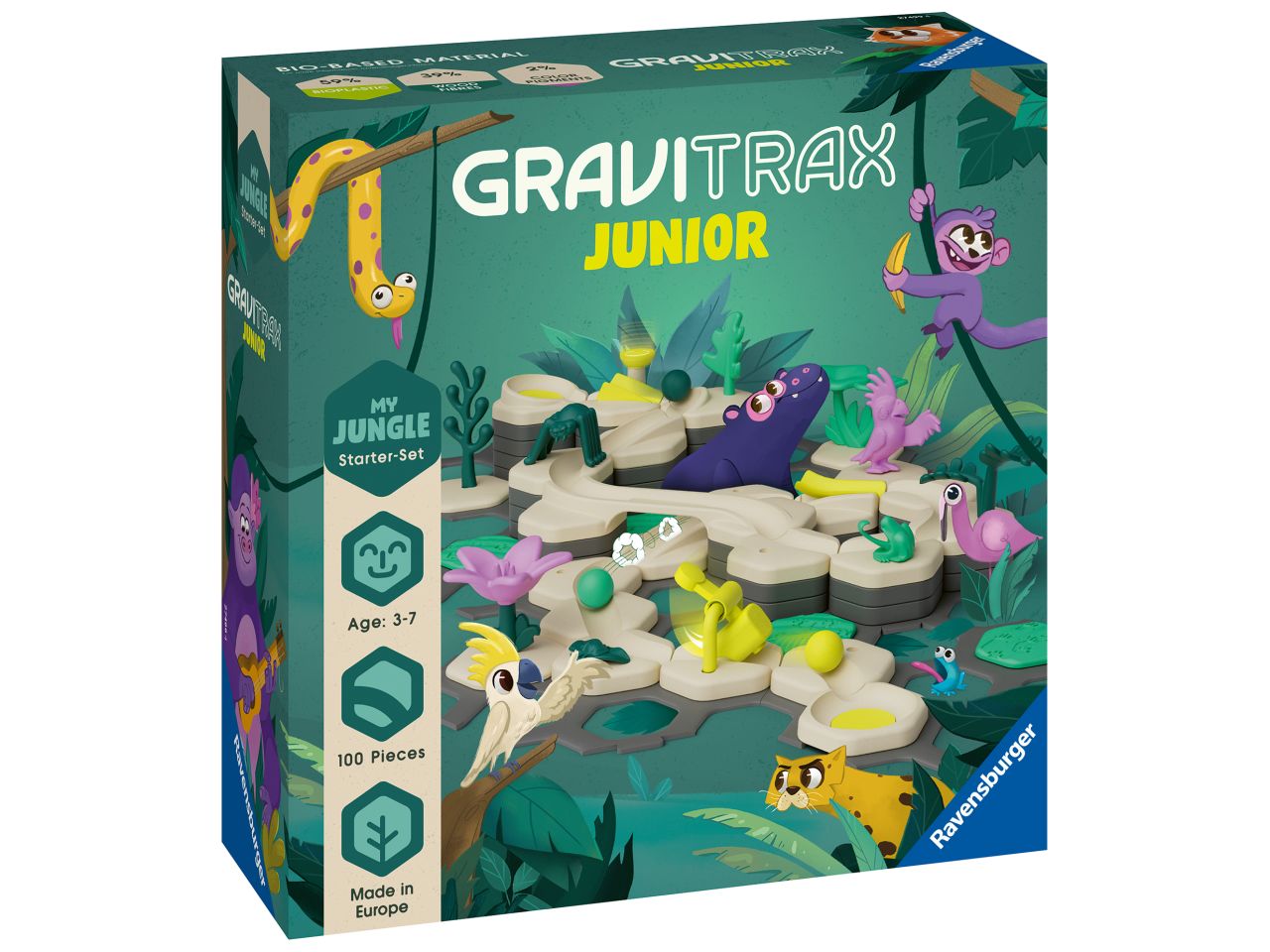 Gravitrax junior starter set l - jungle$