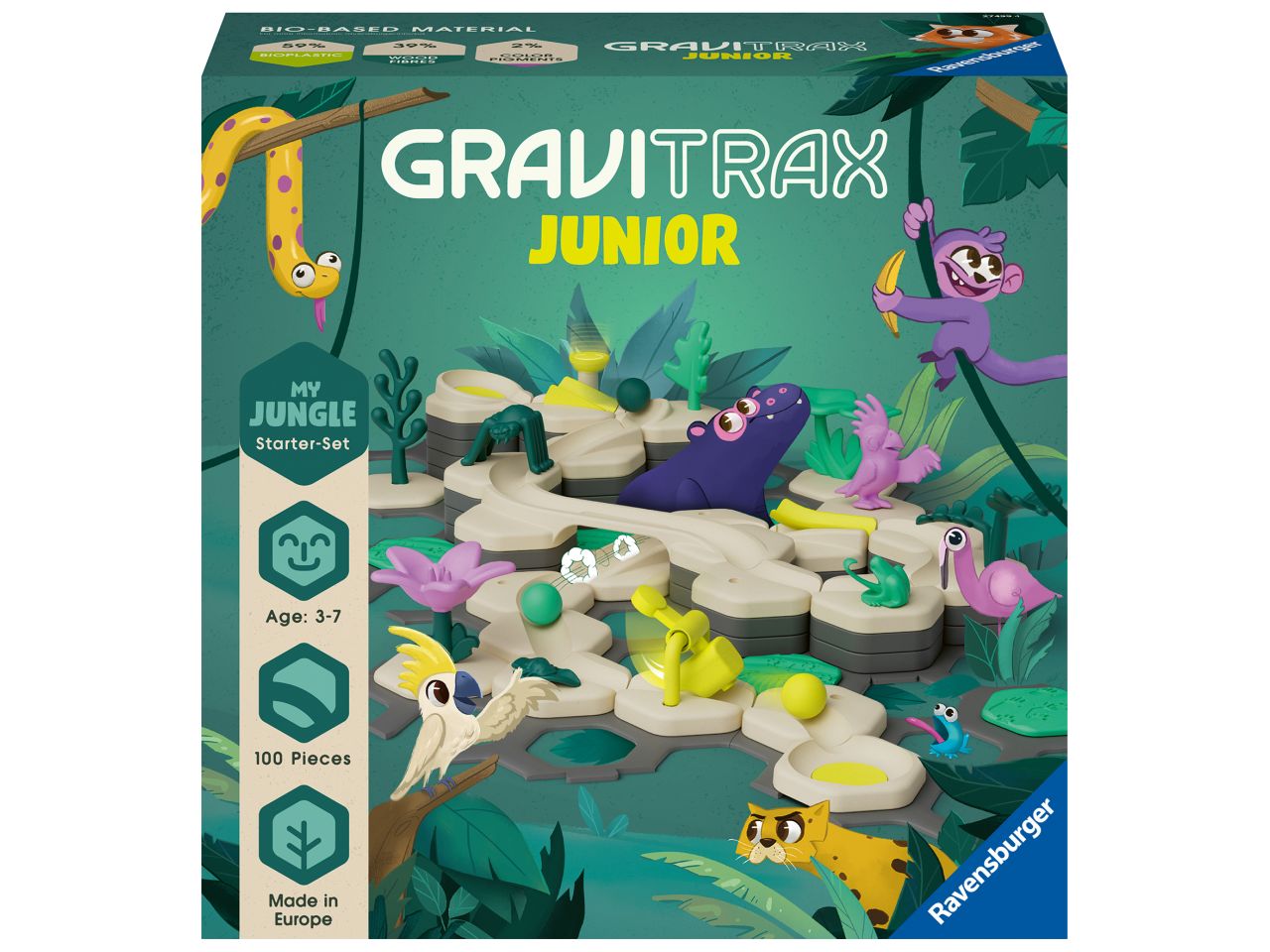 Gravitrax junior starter set l - jungle$