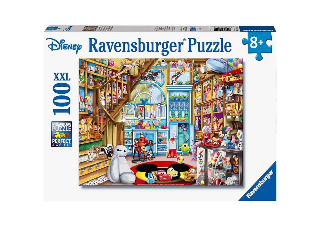 Puzzle 100 Pezzi XXL Disney Pixar Toy Shop, Idea Regalo per Bambini 8+ Anni, Cartoni Animati, Gioco Educativo - Ravensburger