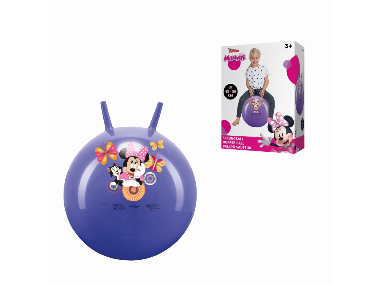 Disney minnie - hopper ball diametro 45-50cm