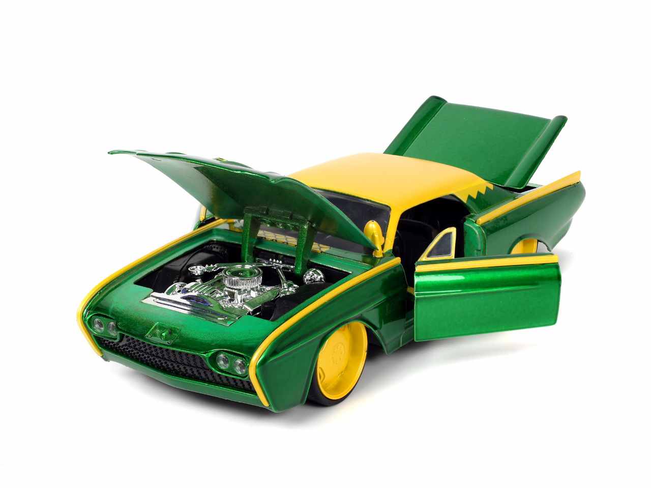 Loki Ford 1963 Thunderbird in Die- Cast 1:24 Marvel Jada Toys Personaggio Da Collezione