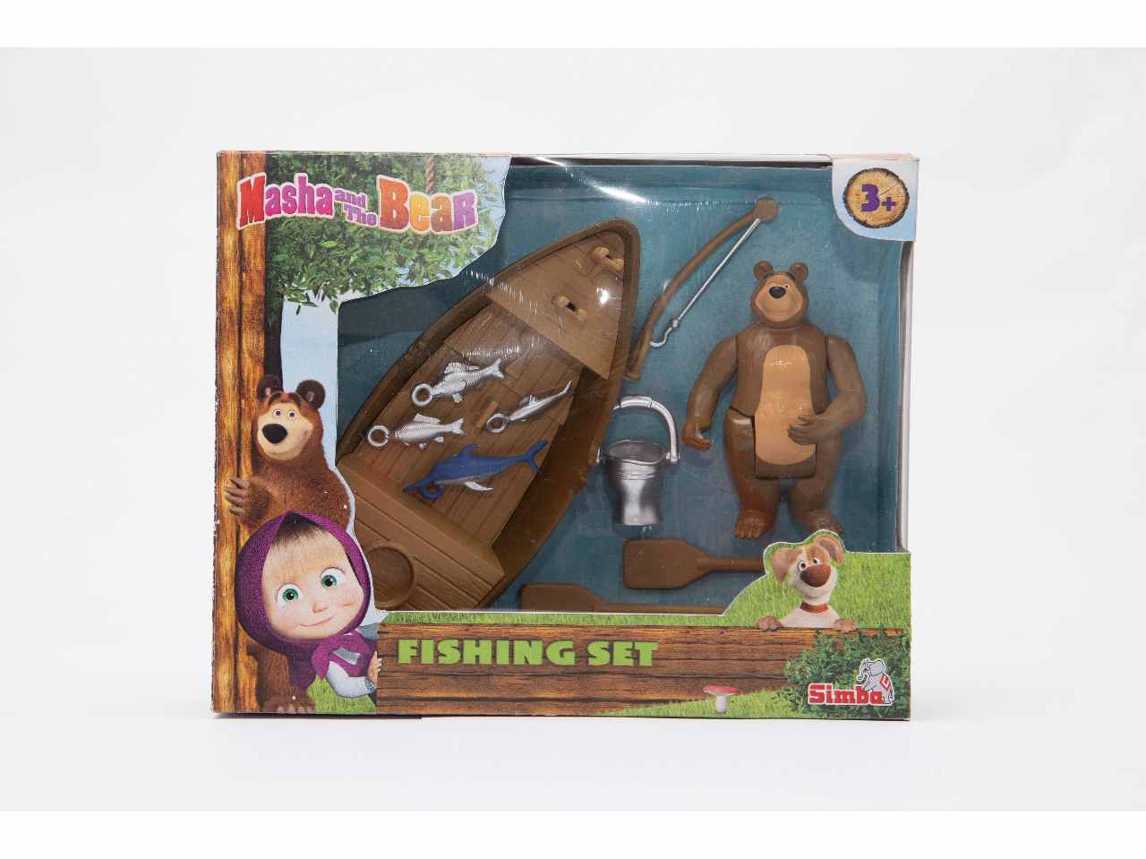 Masha e orso playset barca 109306102