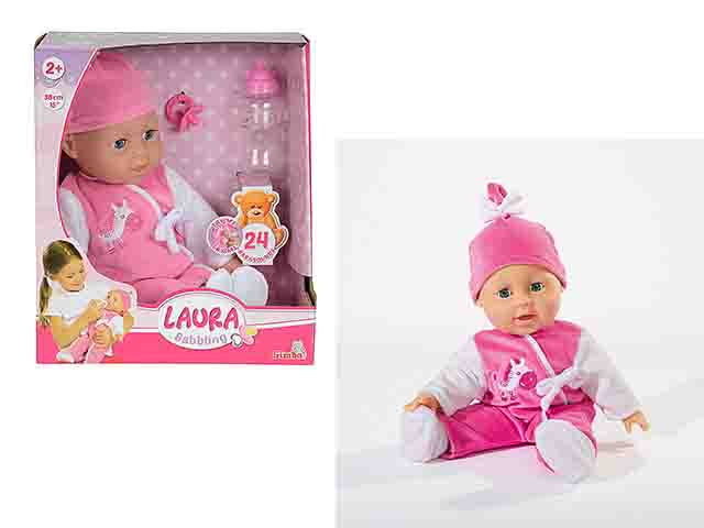 Bambola baby laura 38cm 105140488