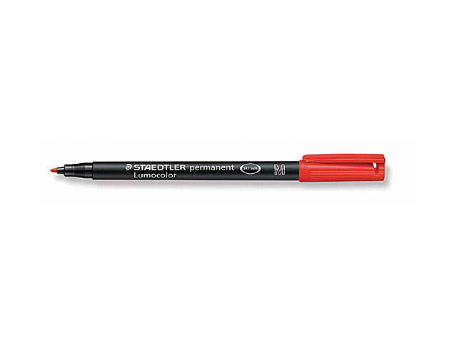 Marcatore staedtler rosso tratto 1mm 10 pezzi