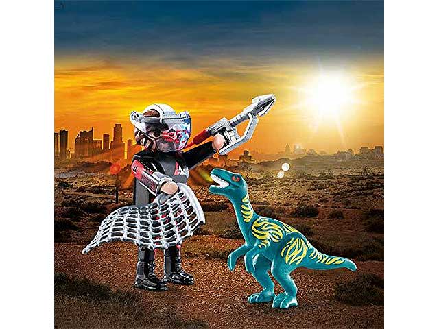 Playmobil velociraptor e cacc.70693