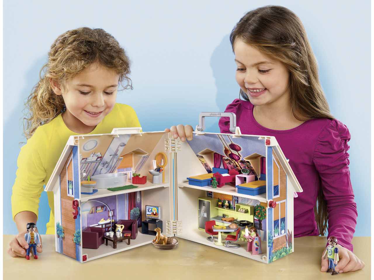 Playmobil take along dollhouse 70985