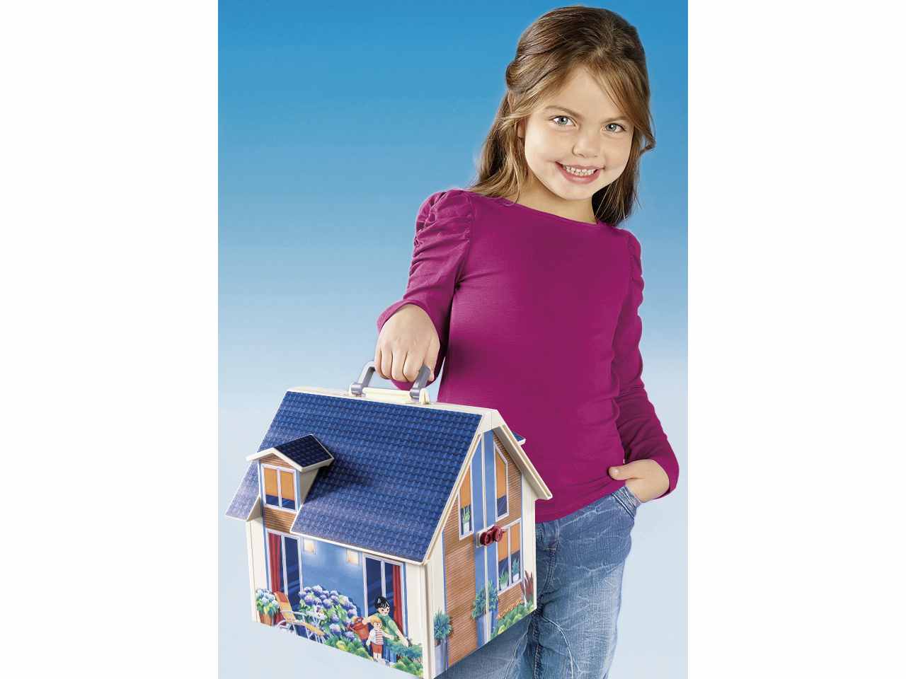 Playmobil take along dollhouse 70985