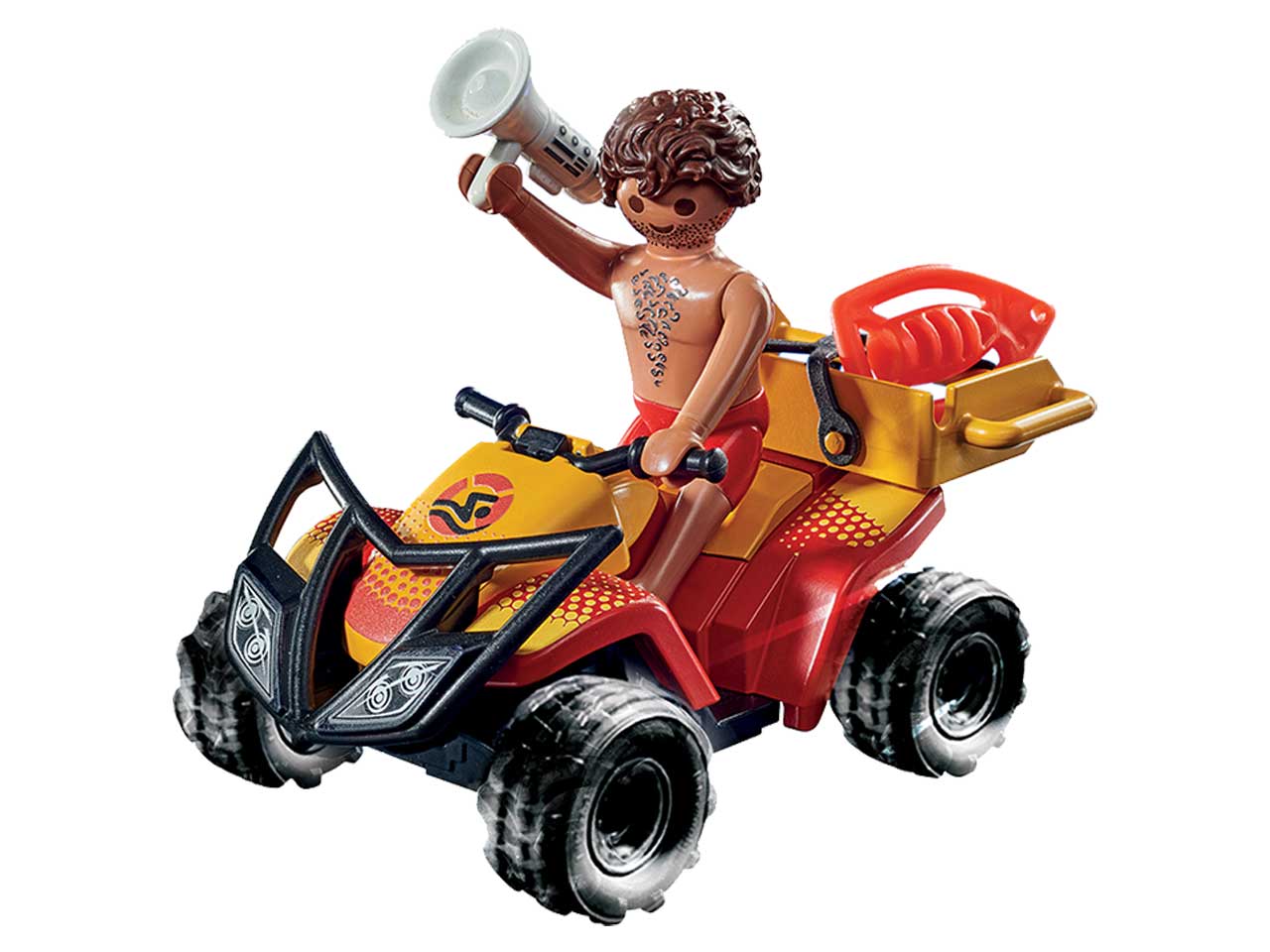 Playmobil city action quad guardaspiaggia