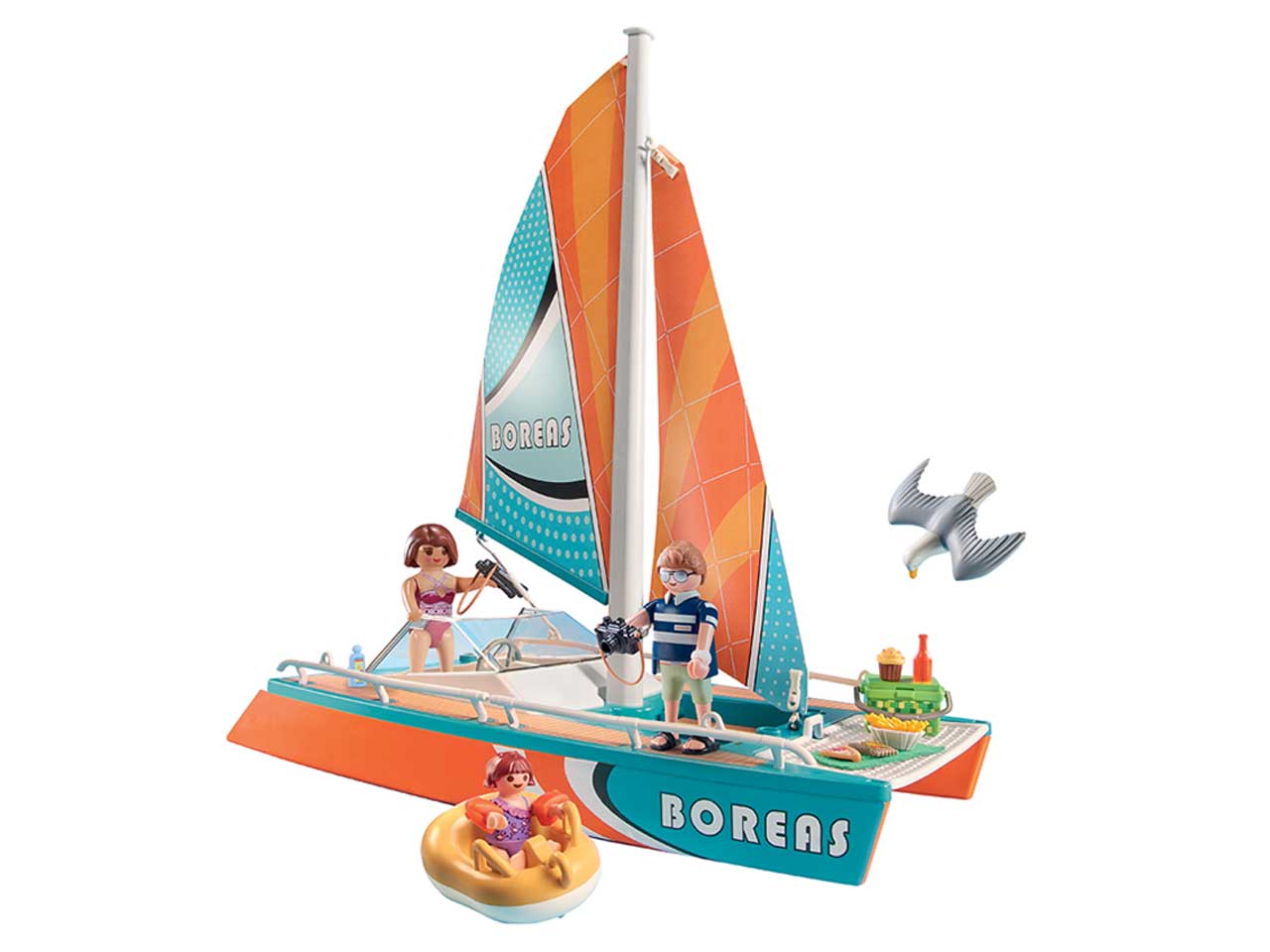 Playmobil city action catamarano