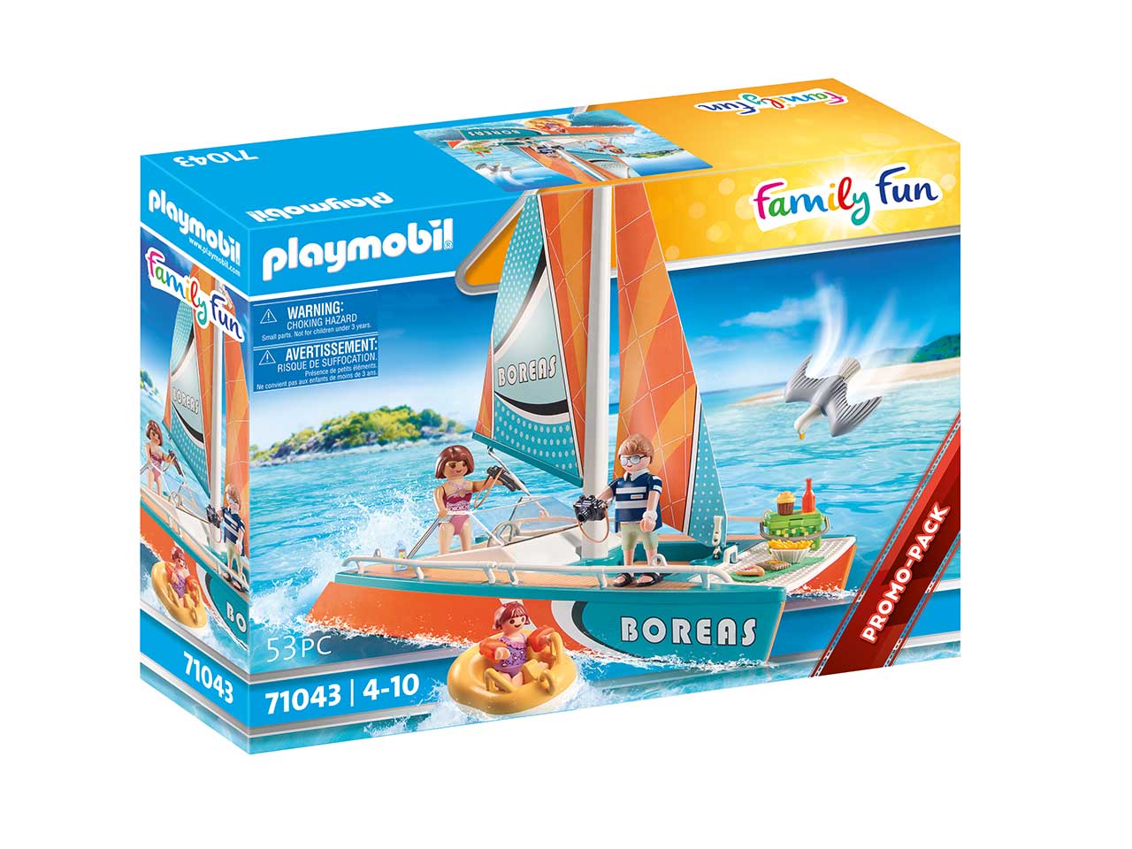 Playmobil city action catamarano