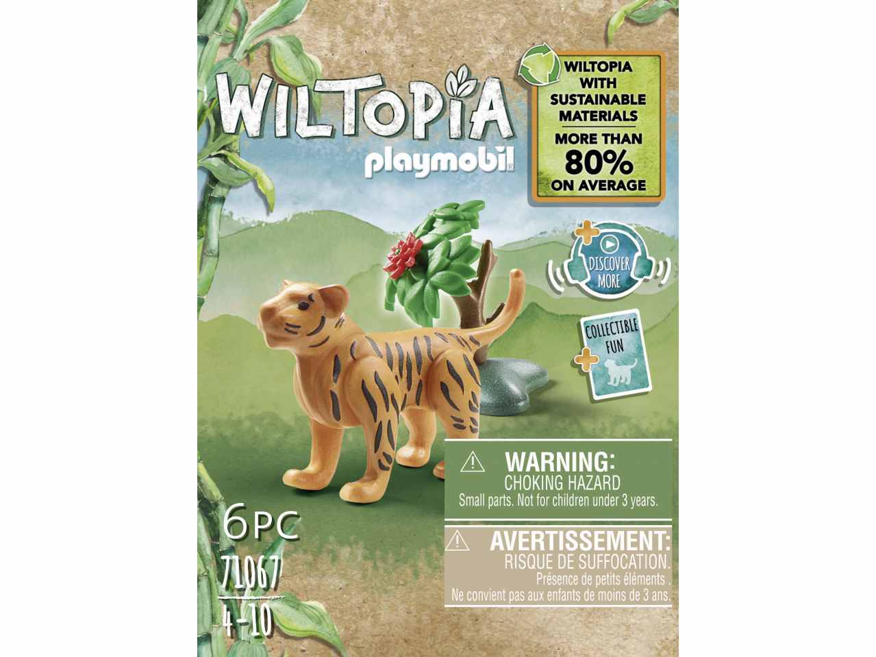 Playmobil wiltopia piccola tigre