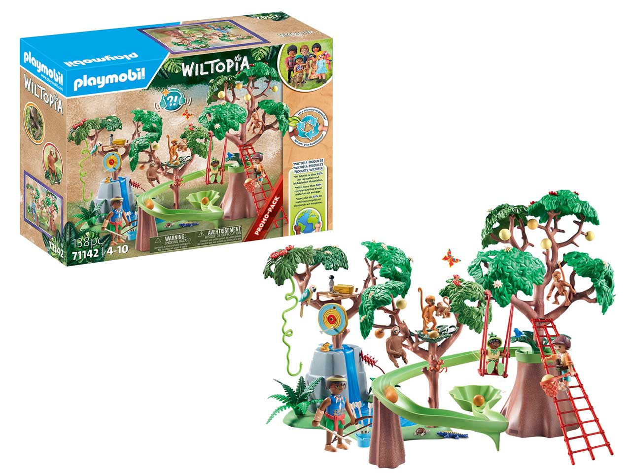 Playmobil wiltopia parco giochi nella giungla