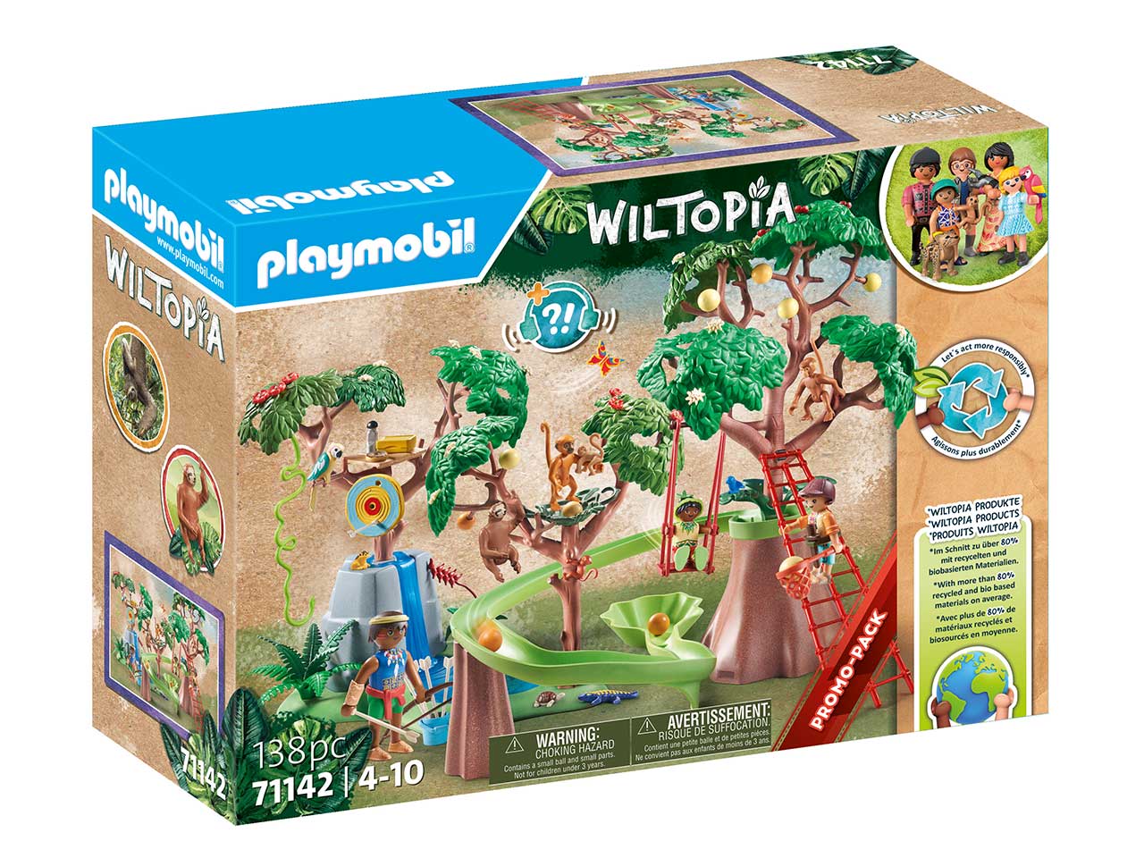 Playmobil wiltopia parco giochi nella giungla