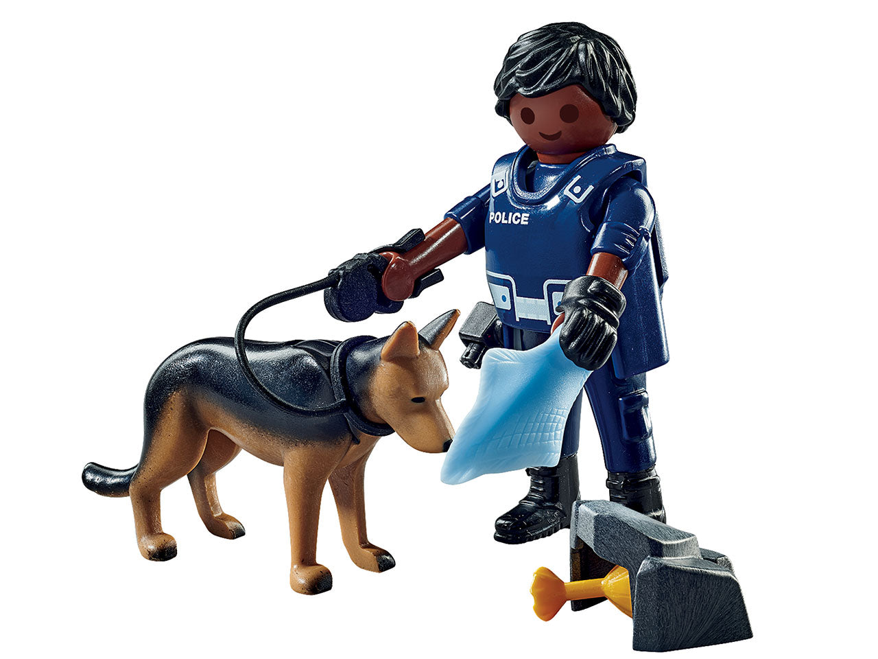Playmobil special plus agente con cane poliziotto