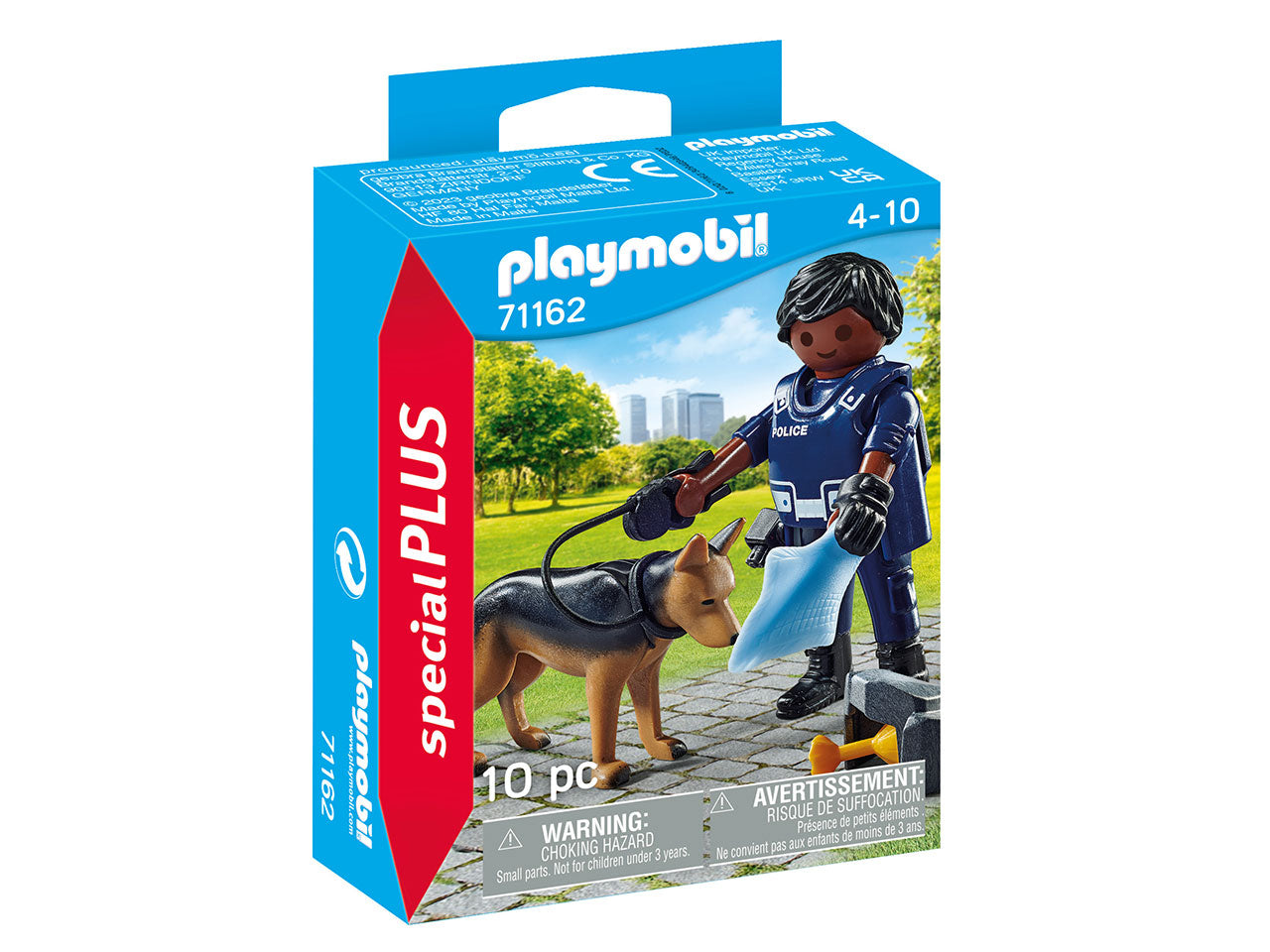 Playmobil special plus agente con cane poliziotto