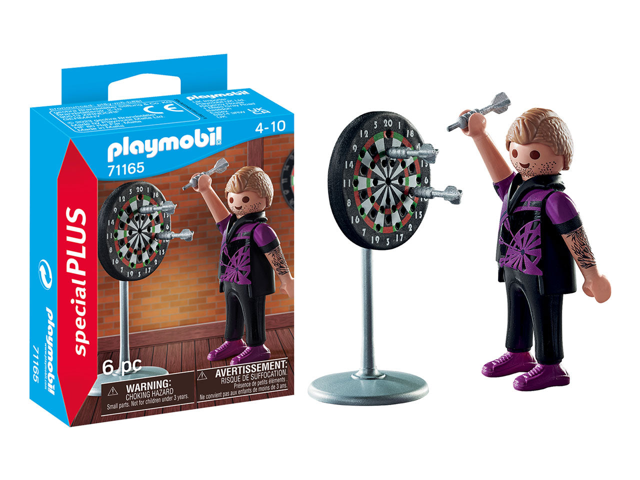 Playmobil special plus giocatore di freccette