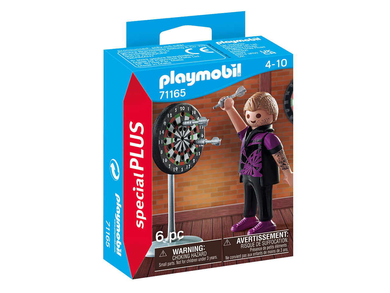 Playmobil special plus giocatore di freccette