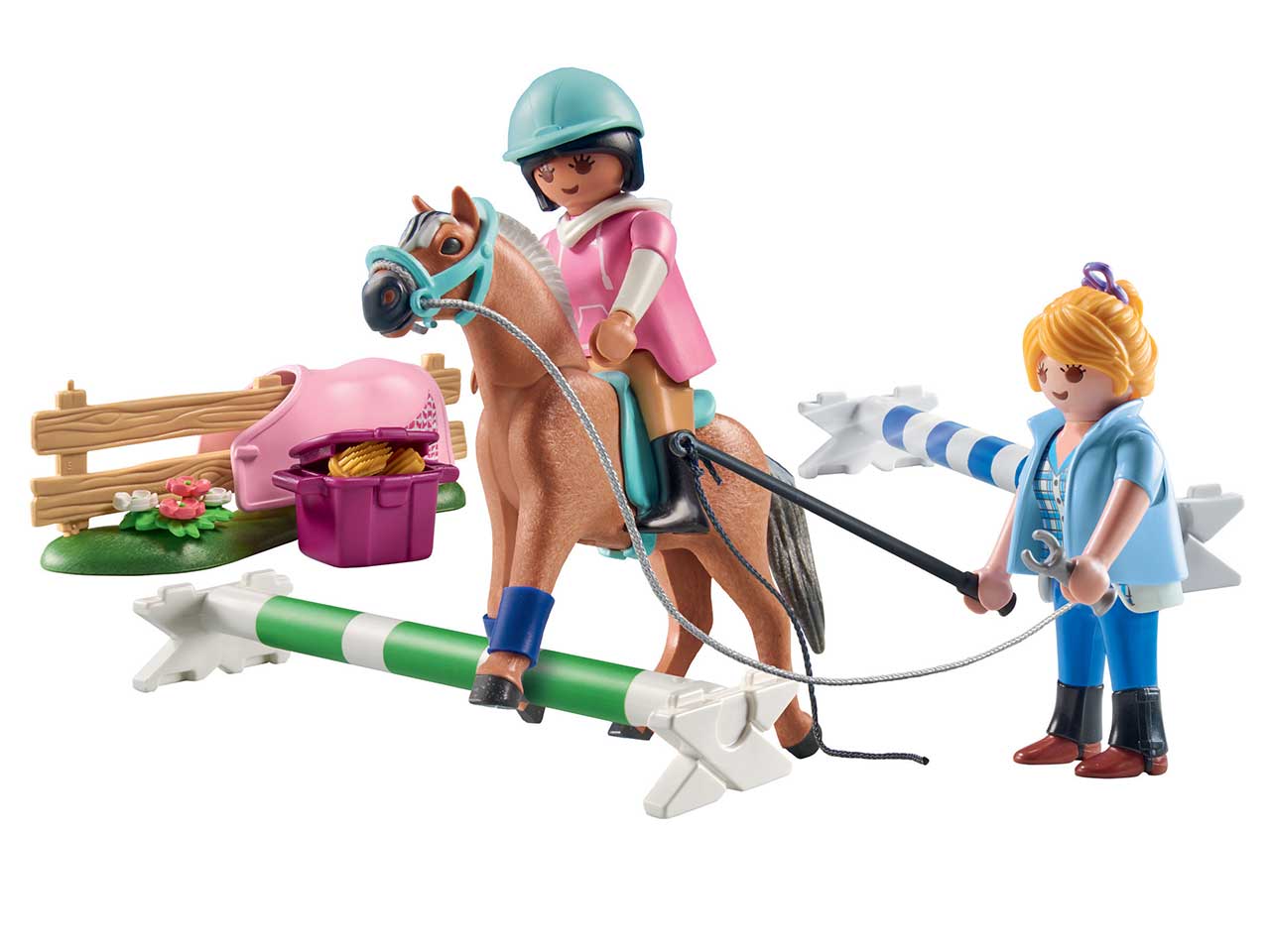 Playmobil country lezione di equitazione