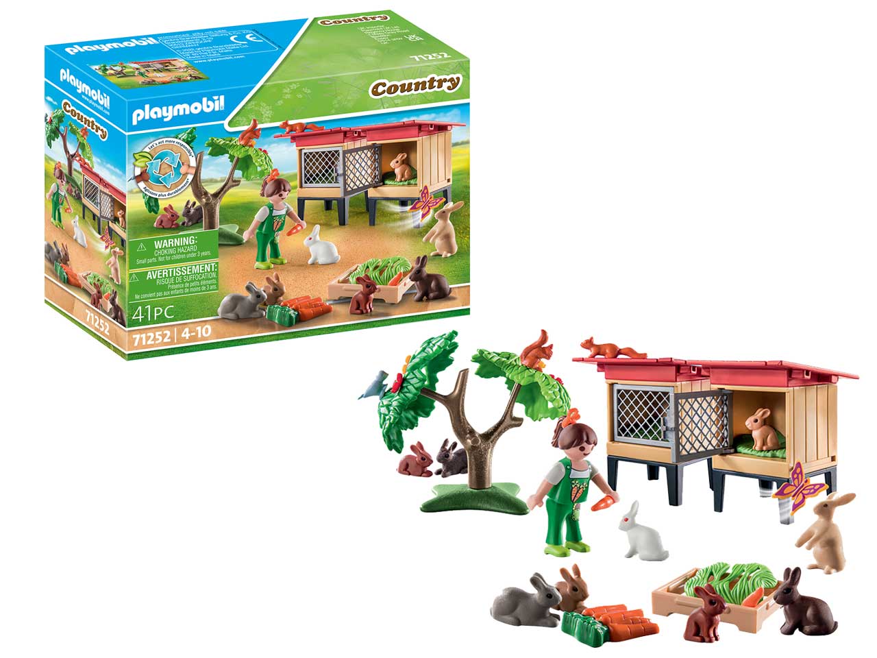 Playmobil country recinto dei conigli