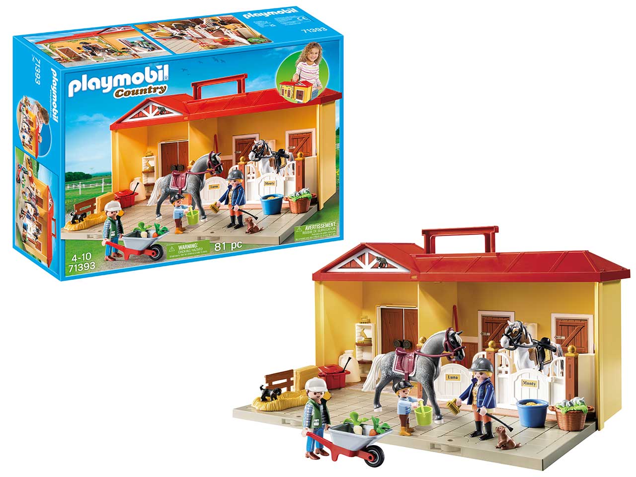 Playmobil take along horse center