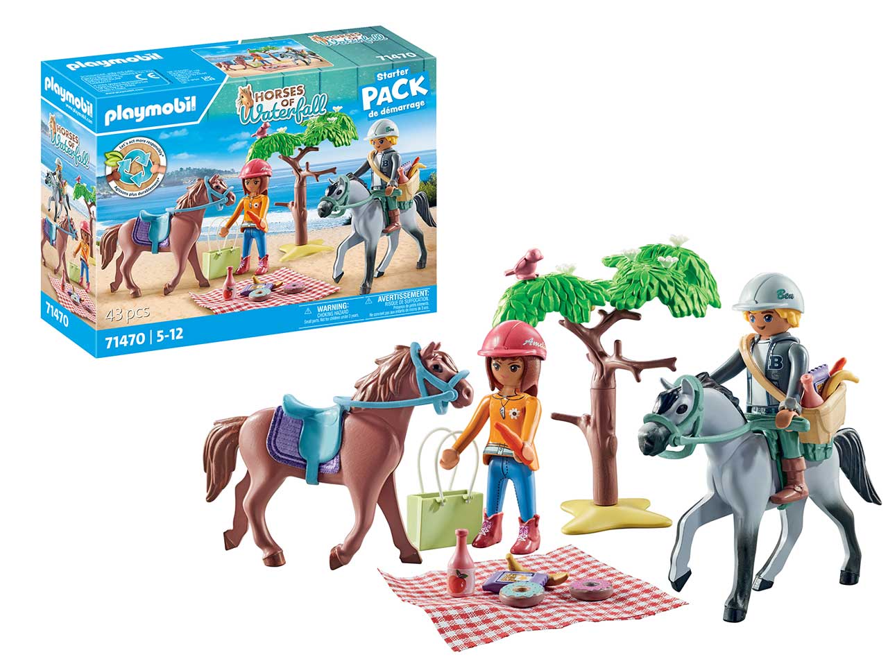 Playmobil gita a cavallo