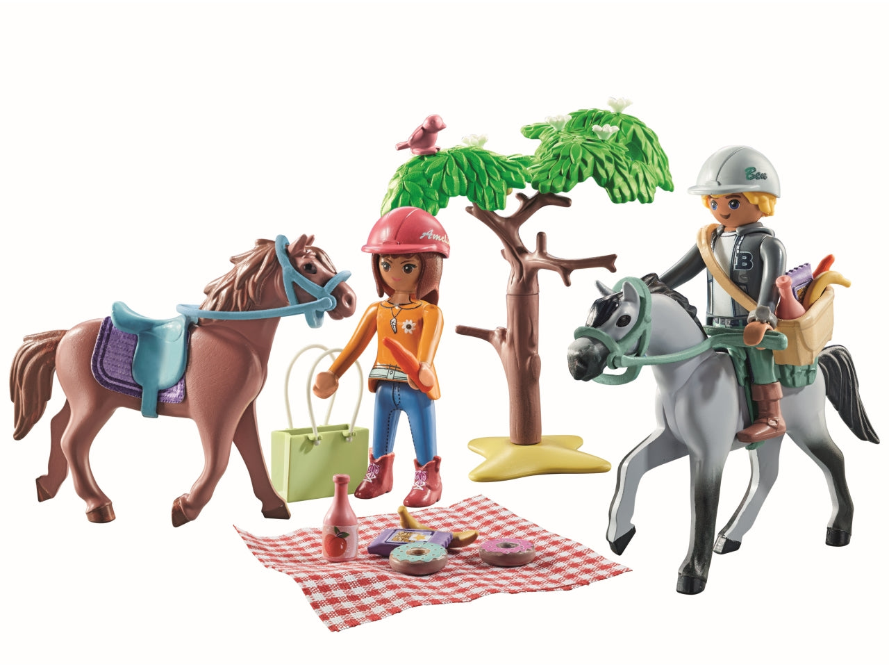 Playmobil gita a cavallo