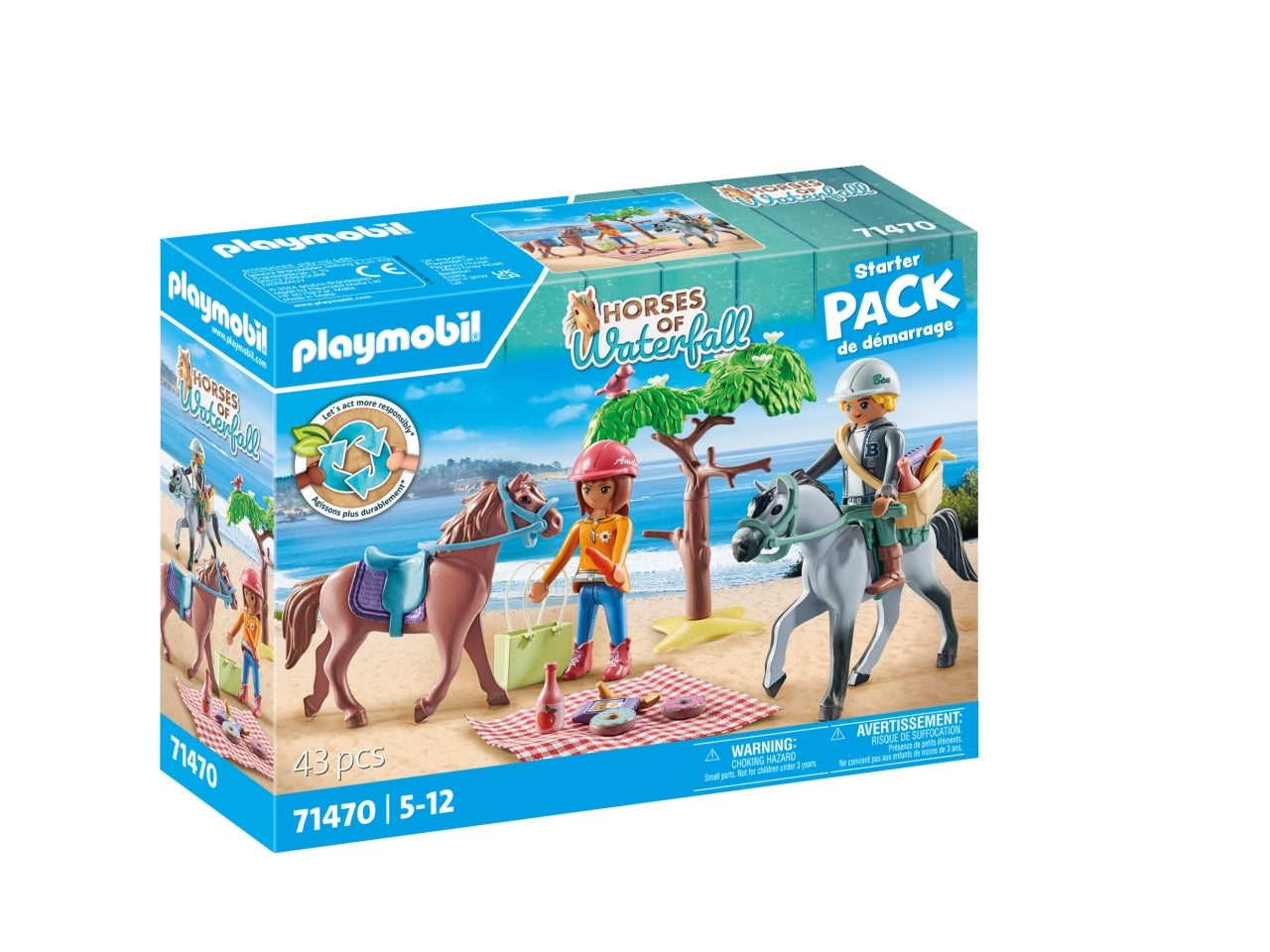 Playmobil gita a cavallo