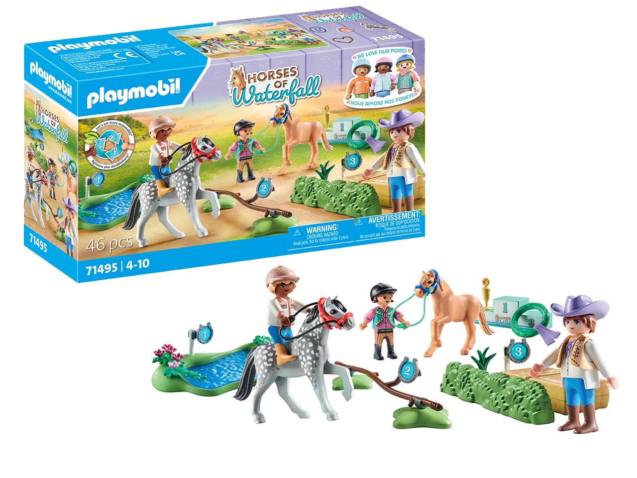 Playmobil torneo di equitazione dei pony