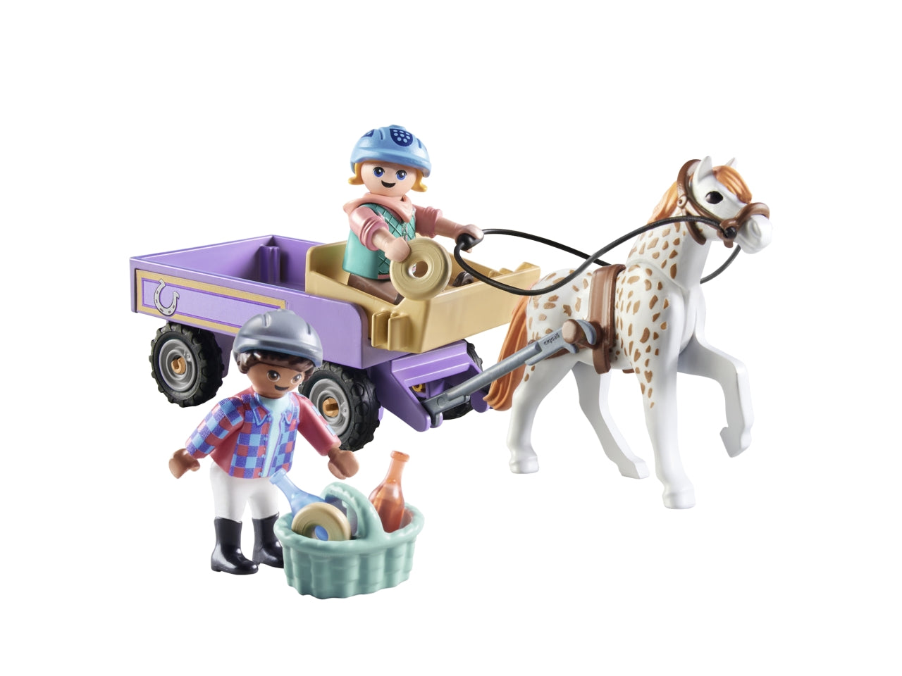 Playmobil carrozza con pony