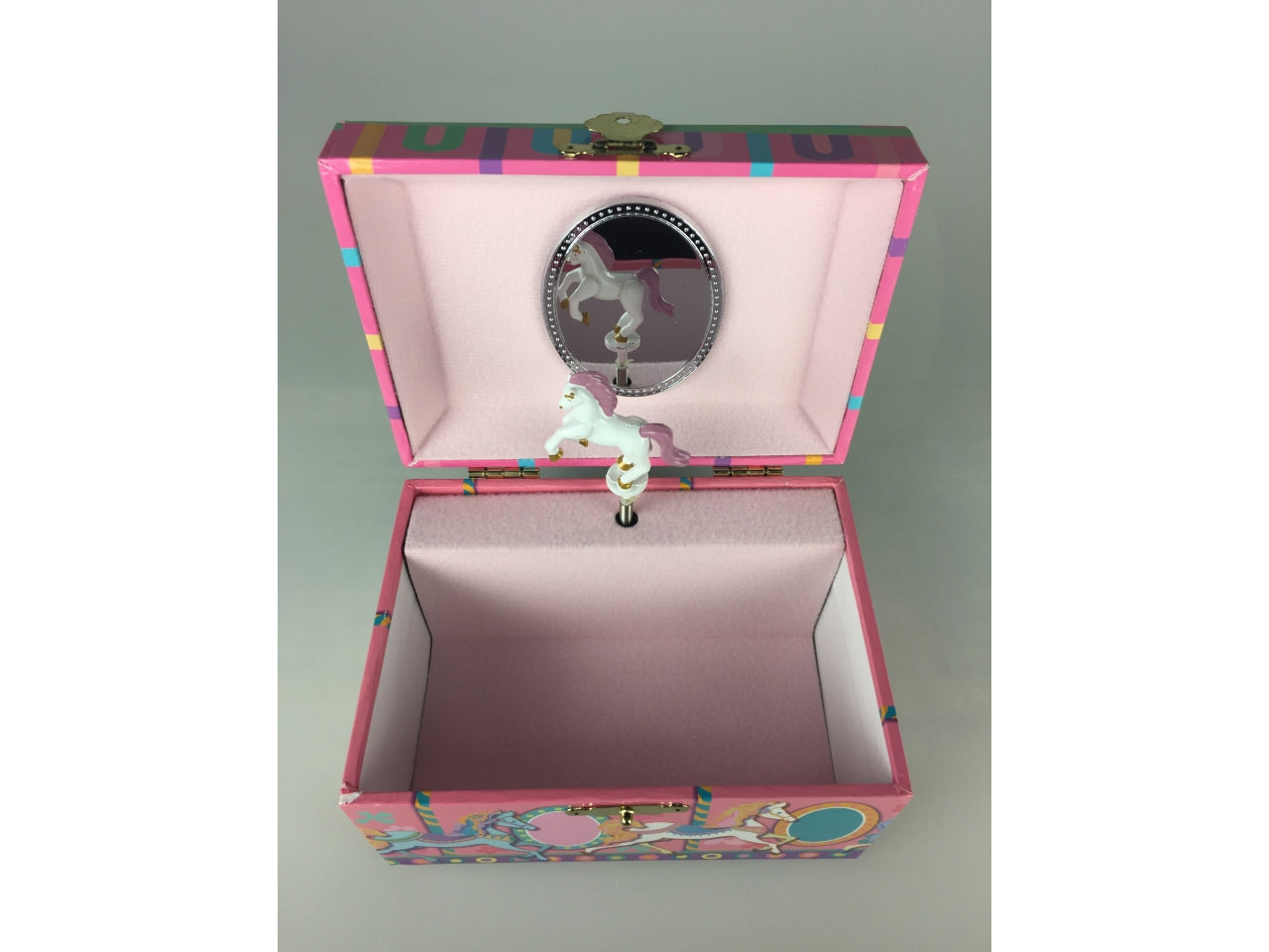 Carillon portagioie con cavallo 15x11,2x14cm