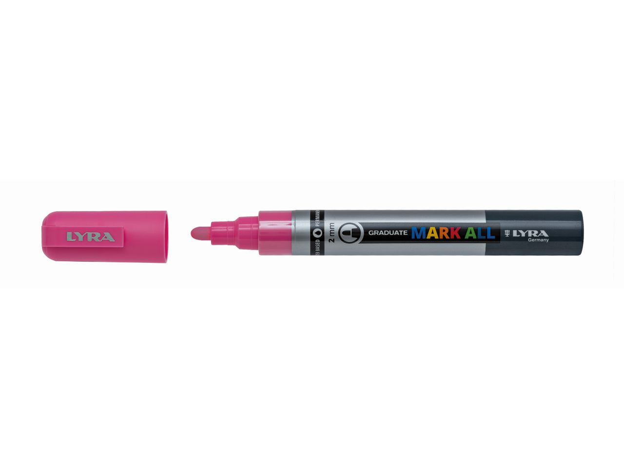 Lyra marcatore all 2mm rosa 6pz