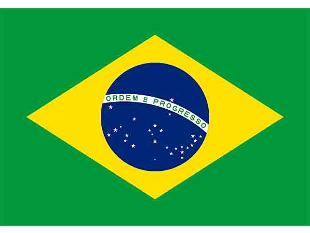 Bandiera 100x140 brasile