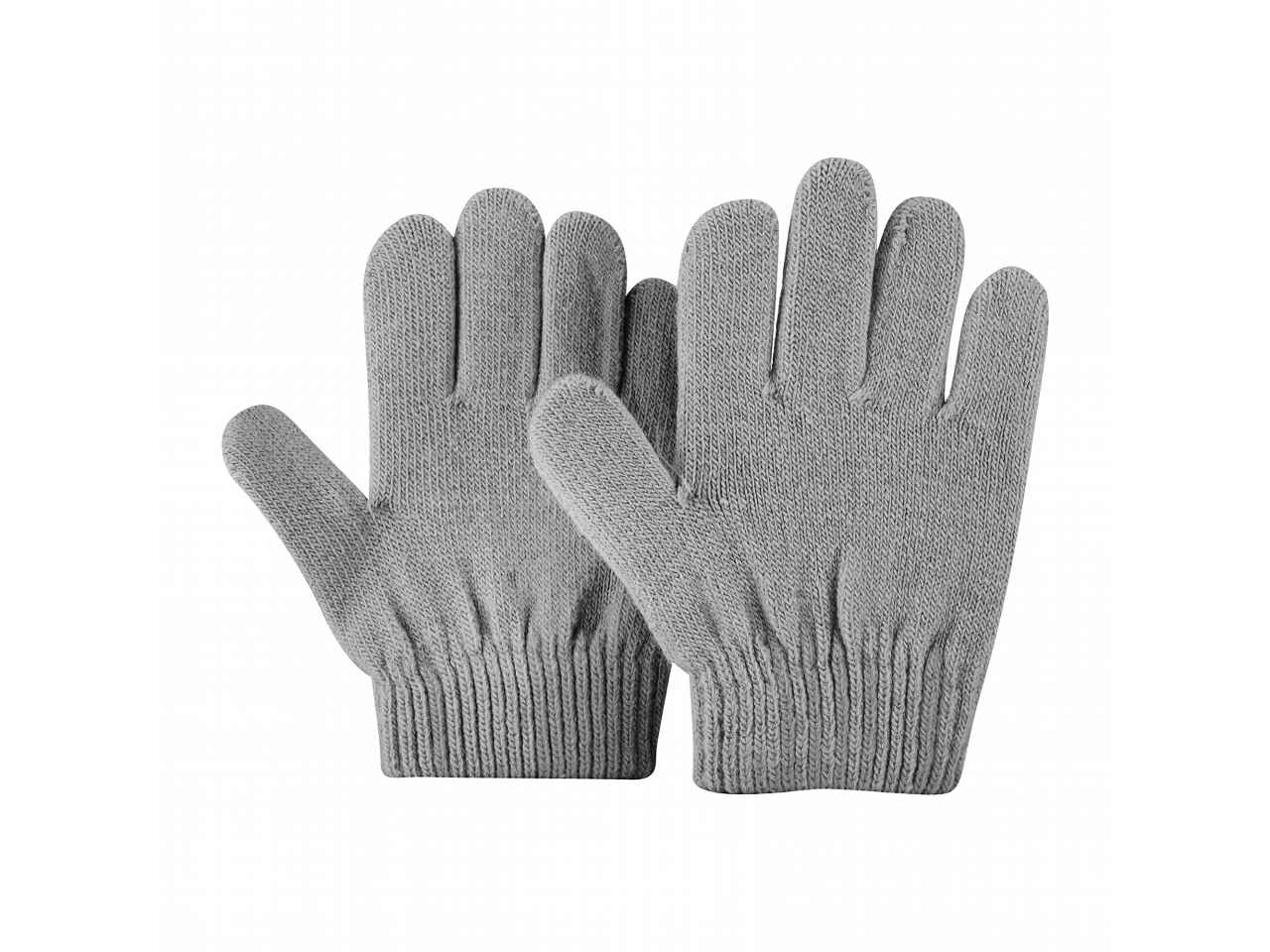 Guanto magico tinta unita bambino grigio medio