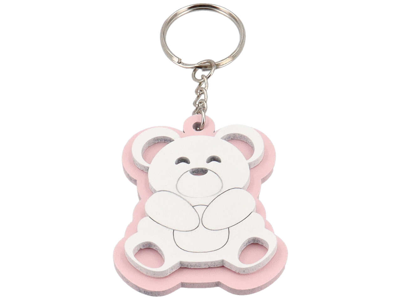 P.chiavi orso rosa cr-0459